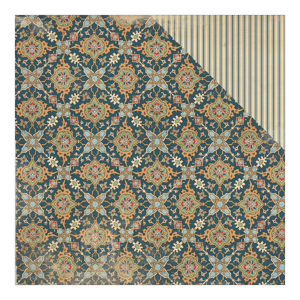 Двусторонняя бумага Authentique "Legacy",Heirloom Multi Tapestry (AU112)