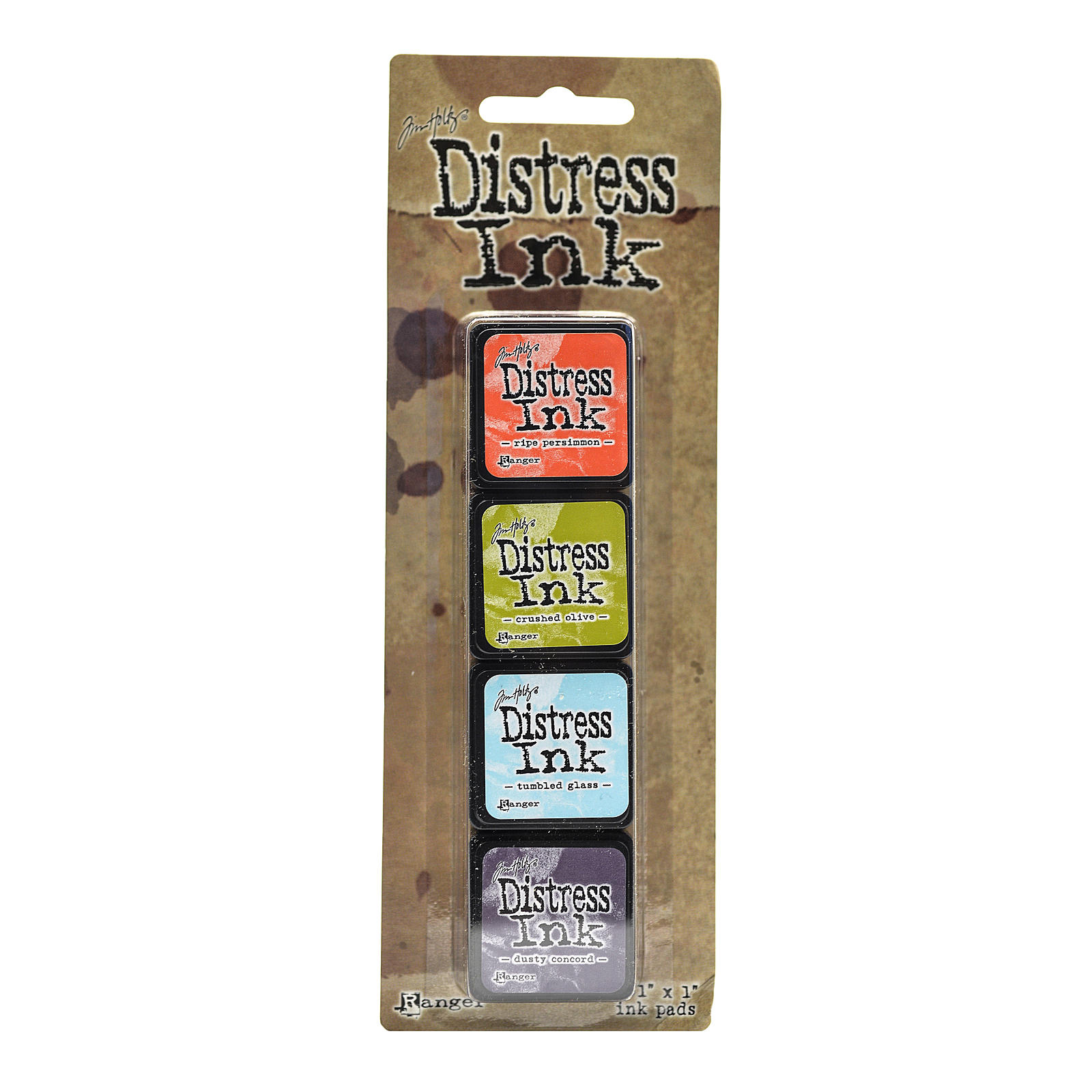 Набор чернильных мини-дистресс подушечек Ranger № 2