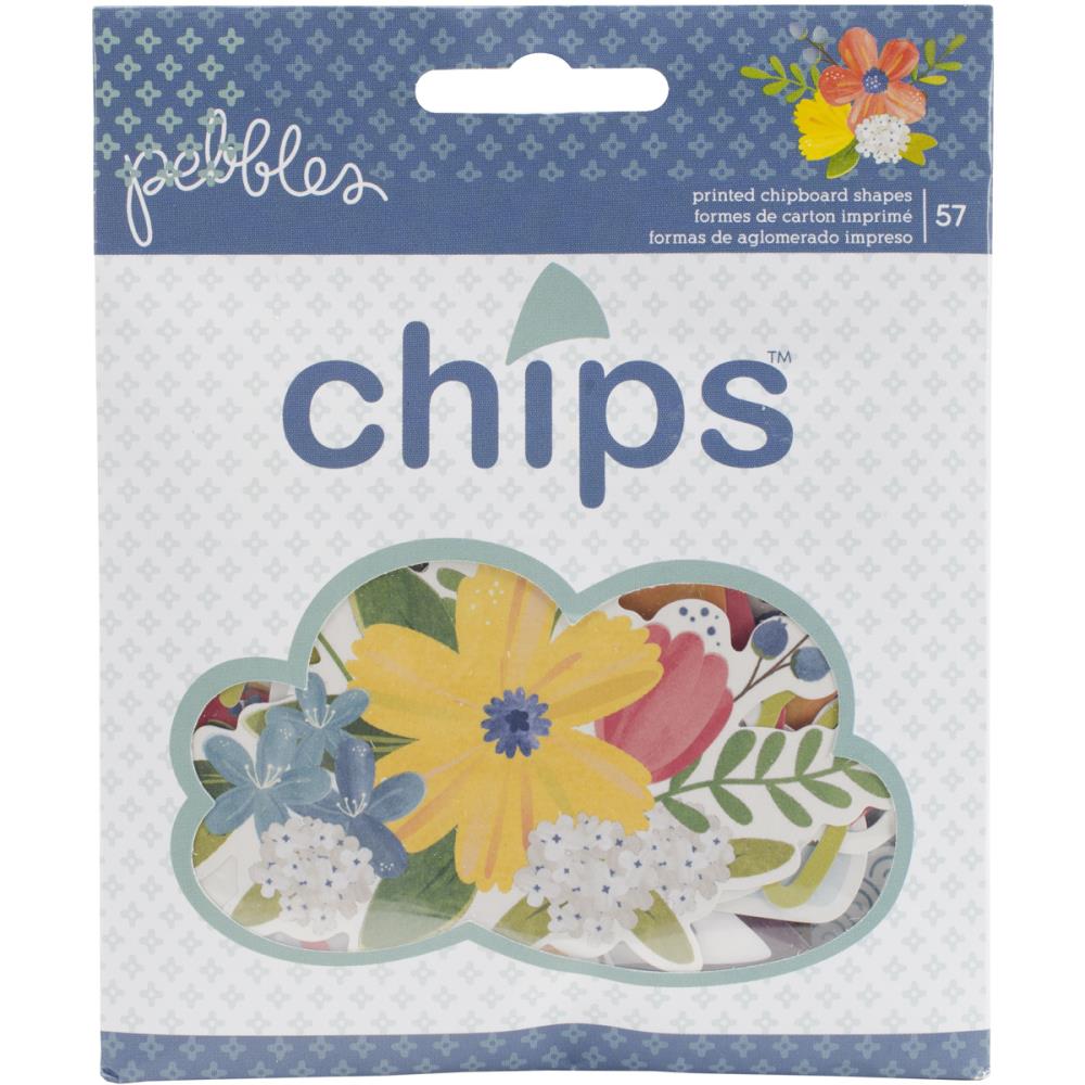 Набор вырубки из картона Pebbles "Home grown"