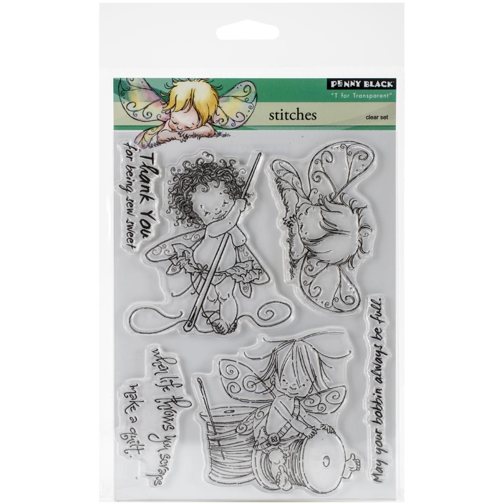 Набор штампов Penny Black "Stitches"