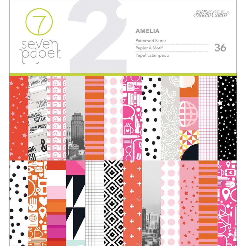 Набор бумаги 15 х 15 см Studio Calico "Amelia"