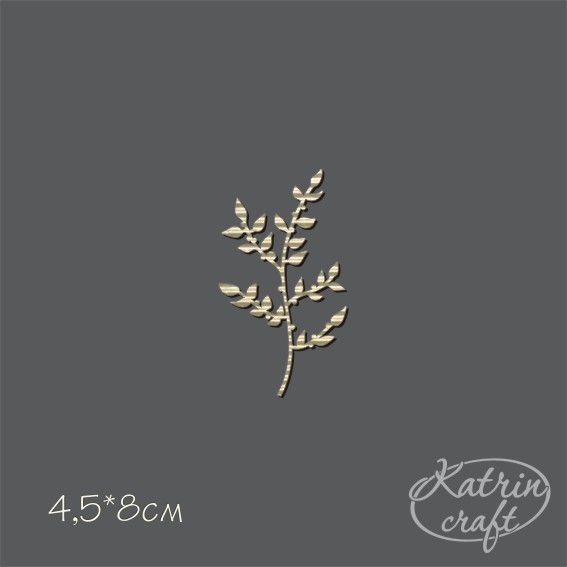 Гофрочипборд "Веточка изящная"