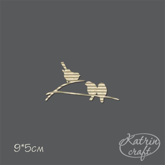 Гофрочипборд "Три снегиря"