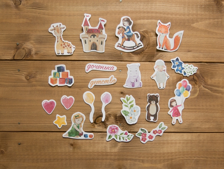 Набор вырубки Polkadot "Девчонки"