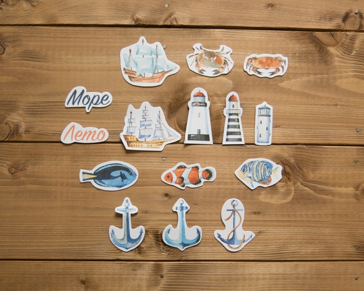 Набор вырубки Polkadot "Побережье"