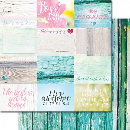 Бумага 7 DOTS STUDIO "Verano Azul" Green Time (7DOTS-14)