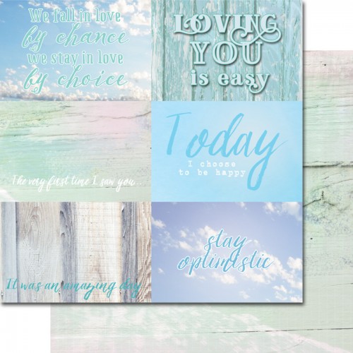 Бумага 7 DOTS STUDIO "Verano Azul" Celadon (7DOTS-16)