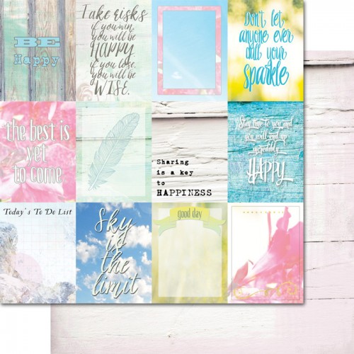 Бумага 7 DOTS STUDIO "Verano Azul " White Plank (7DOTS-17)