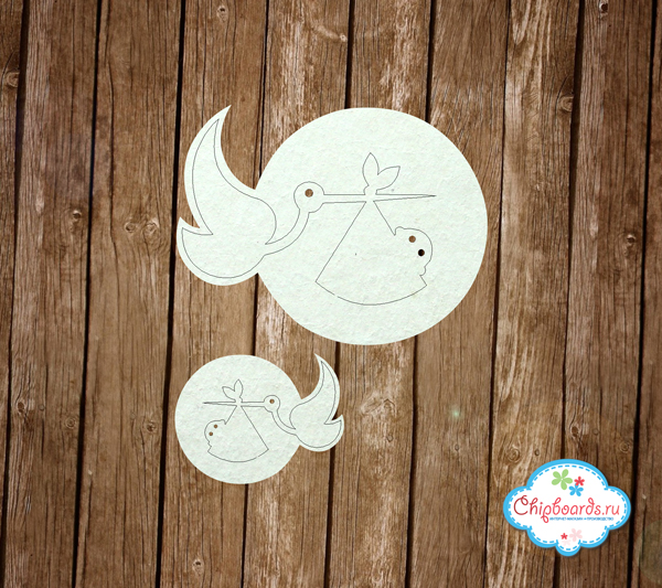 Чипборд Chipboards "Аист 2"