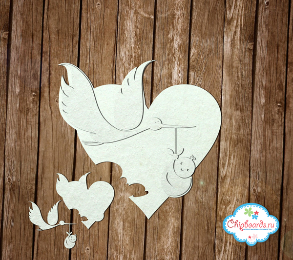 Чипборд Chipboards "Аист 2"
