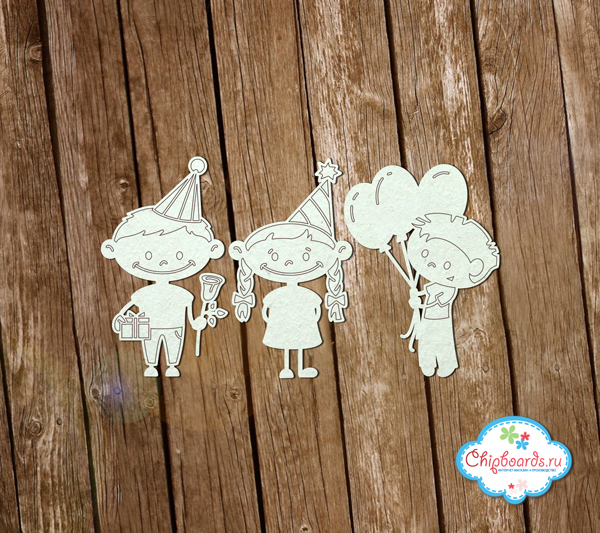 Чипборд Chipboards "День Рождения!"
