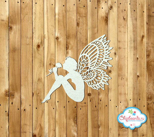 Чипборд Chipboards "Цветочная фея "