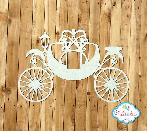 Чипборд Chipboards "Карета для золушки"