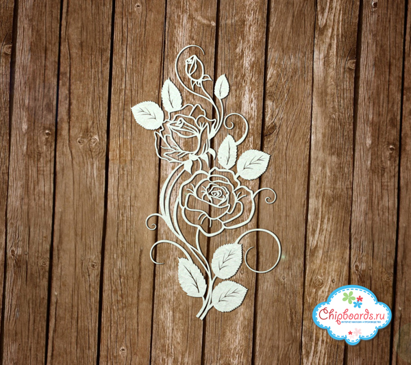 Чипборд Chipboards "Розы "