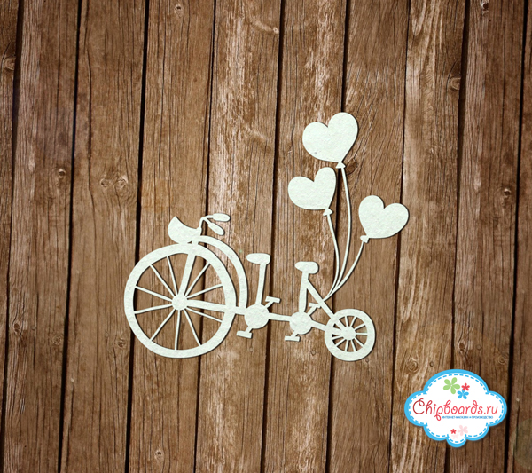 Чипборд Chipboards "Свадебный тандем"