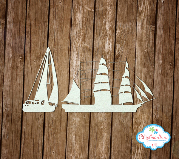 Чипборд Chipboards "Парусники 2"