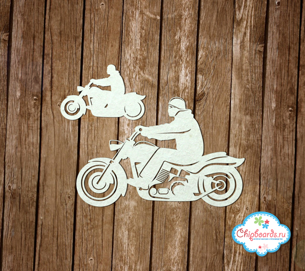 Чипборд Chipboards "Байкеры"