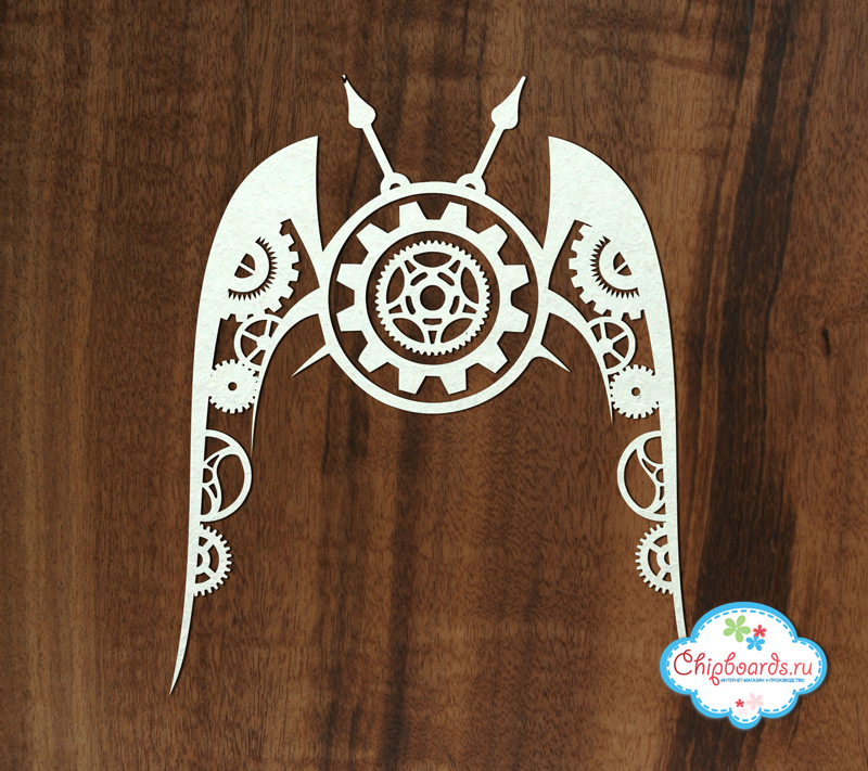 Чипборд Chipboards "Стимпанк. Крылья 1"