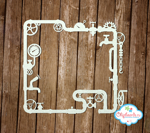 Чипборд Chipboards "Стимпанк. Рамка 1"