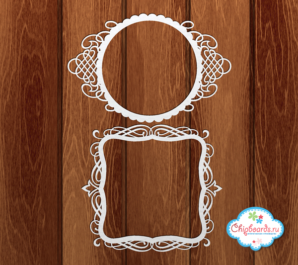 Чипборд Chipboards "Коллекция "Premium". Рамки Вдохновение "