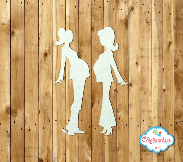 Чипборд Chipboards "Беременяшки "