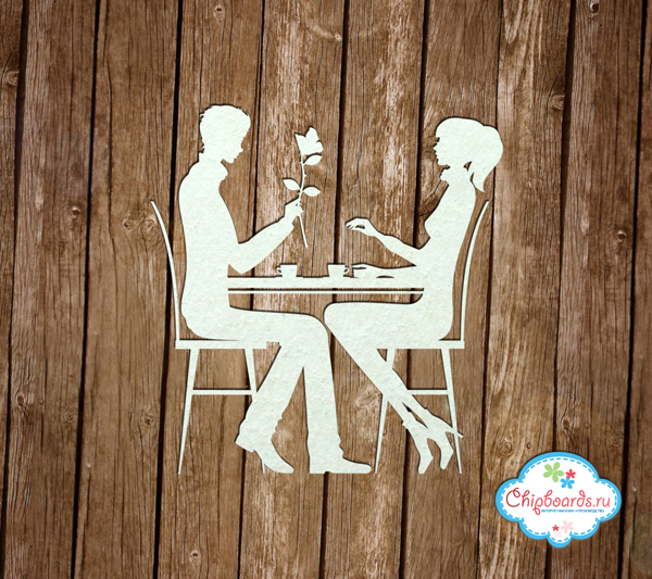 Чипборд Chipboards "Свидание"