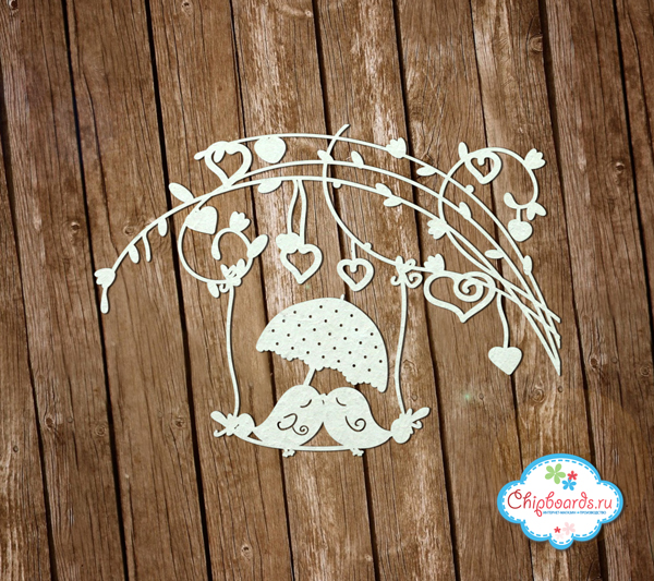 Чипборд Chipboards "Сладкая парочка "