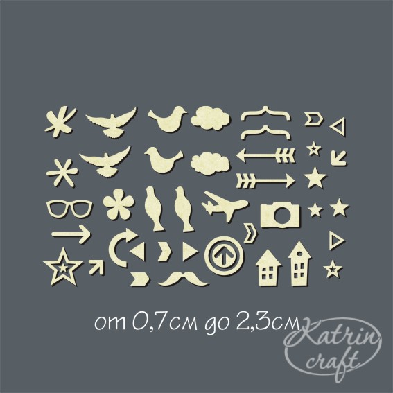 Чипборд "Набор для Project Life"