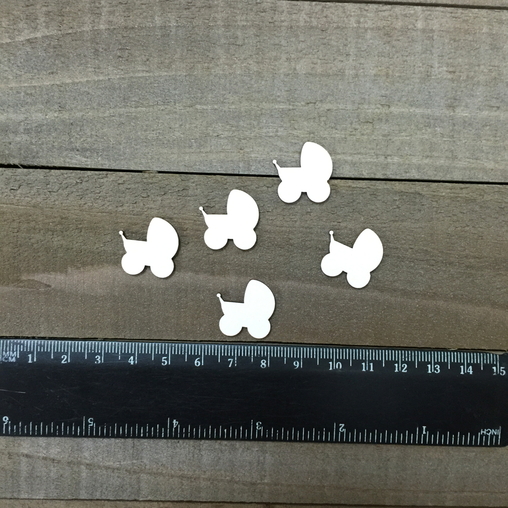 Чипборд "Набор мини Коляска 5шт"