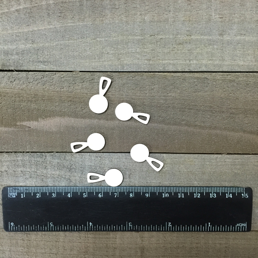 Чипборд "Набор мини Погремушка 5шт"