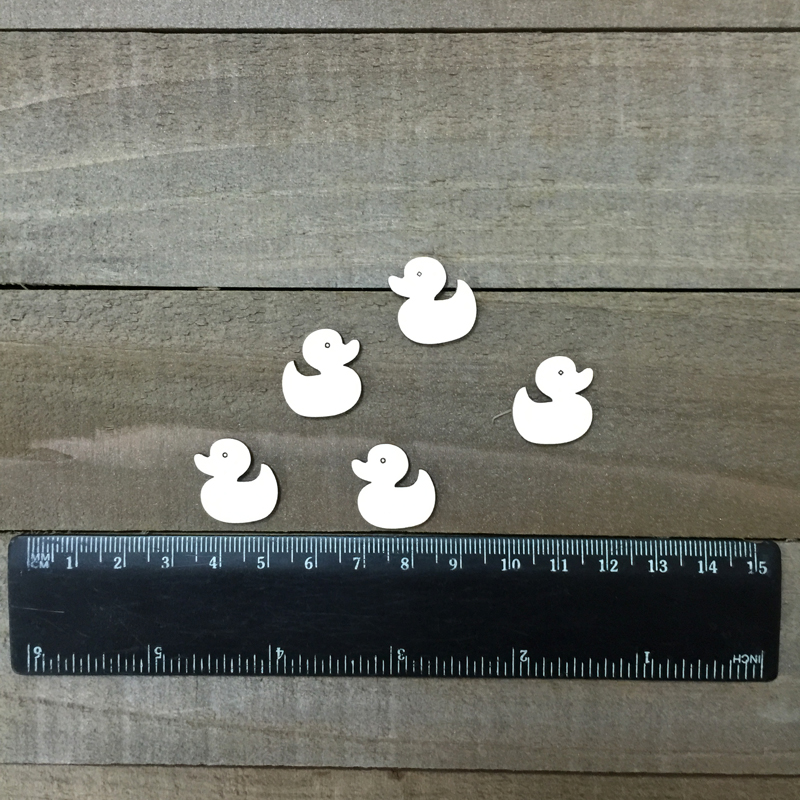 Чипборд "Набор мини Уточка 5шт"