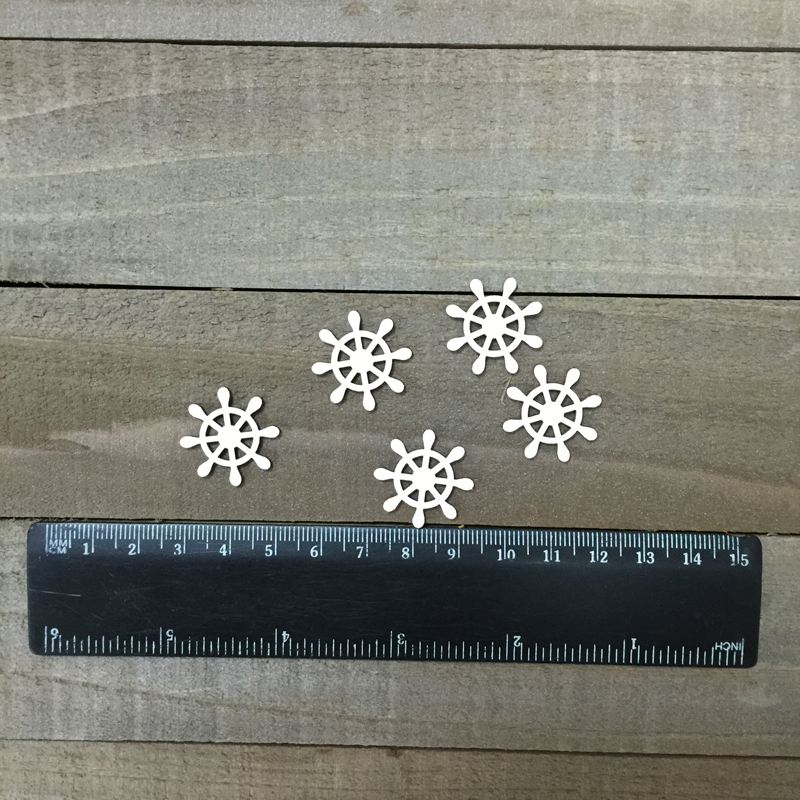 Чипборд "Набор мини Штурвал 5шт"