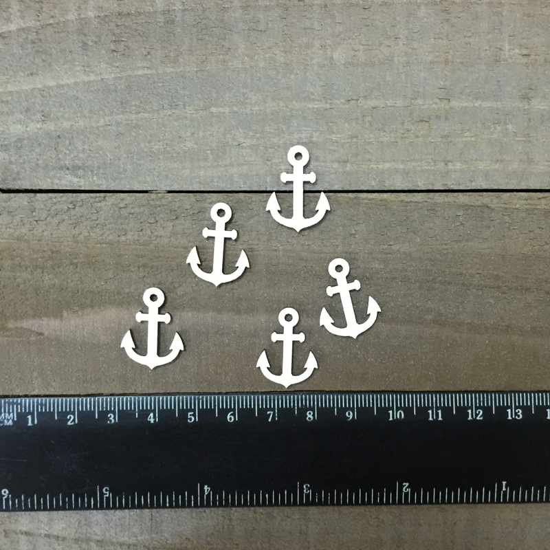 Чипборд "Набор мини Якорь 5шт"