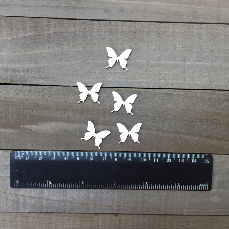 Чипборд "Набор мини Бабочка" 5шт