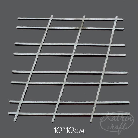 Чипборд "Линейка 10*10см"