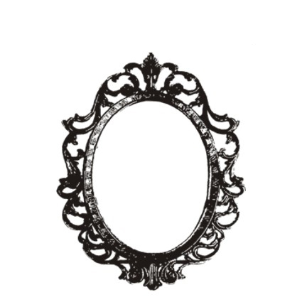 Штамп Stylish Stamps "Рамка овальная"