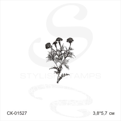 Штамп Stylish Stamps "Бархатцы"