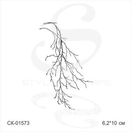 Штамп Stylish Stamps "Ветка дерева №2 "