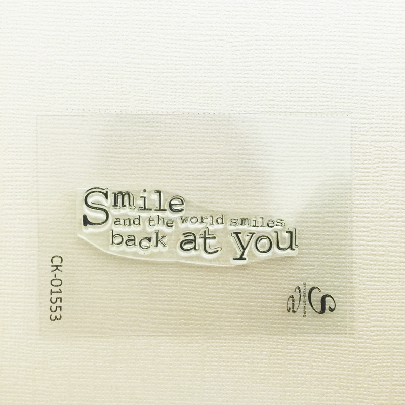 Штамп Stylish Stamps "Smile..."