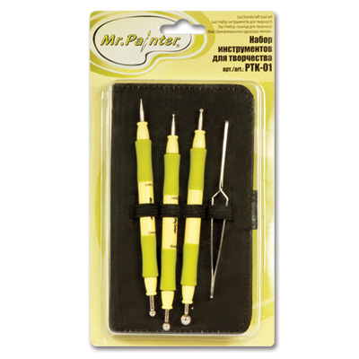 Набор инструментов для тиснения и изготовления цветов MrPainter