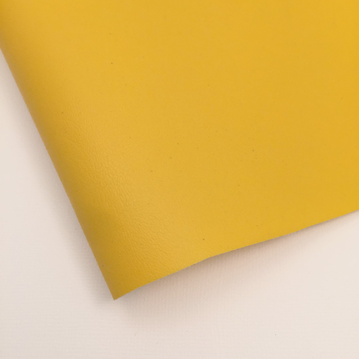 Искуственная кожа, размер 25 х 35 см, цвет жёлтый