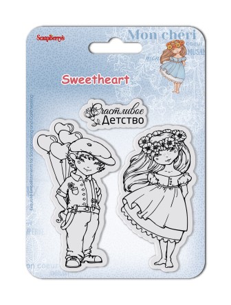 Набор штампов Scrapberrys "Он и она 2"