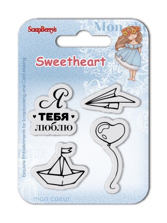 Набор штампов Scrapberrys "Он и она 5"