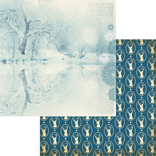 Бумага Scrapberrys " С Рождеством!" Как в сказке (SB507)