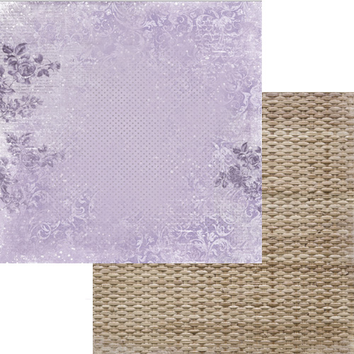 Бумага Scrapberrys "Новогодний Пейзаж" Морозные Узоры (SB512)