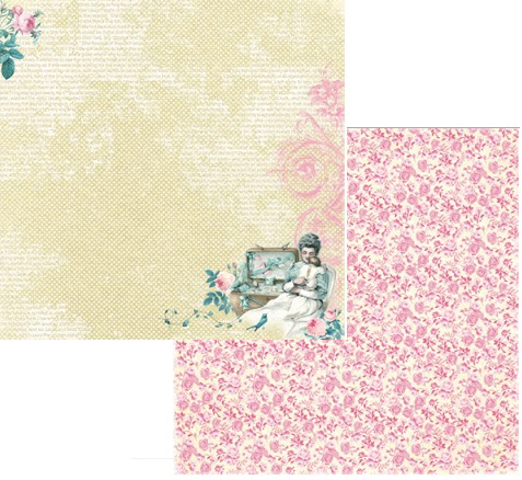 Бумага Scrapberrys "Мамины Сокровища", Мамины Сокровища (SB520)