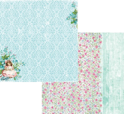 Бумага Scrapberrys "Мамины Сокровища", Дочки-Матери (SB522)