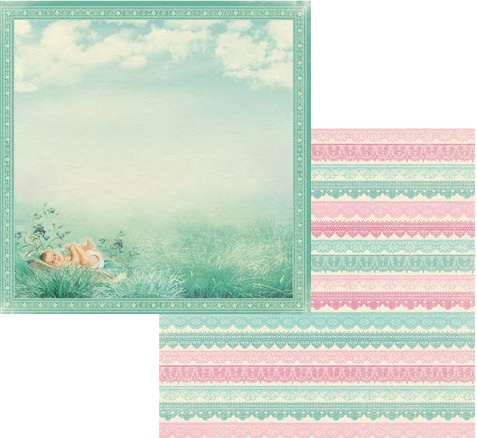 Бумага Scrapberrys "Мамины Сокровища", Наше Солнышко (SB523)