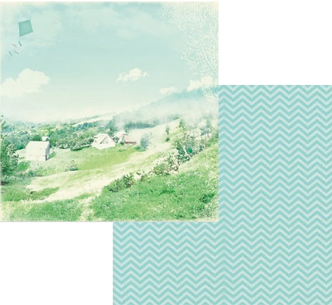 Бумага Scrapberrys "Мамины Сокровища", Счастливое Детство (SB524)