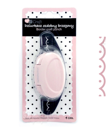Дырокол края DPCraft "Гребешок с точкой" (№48)